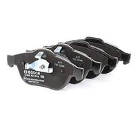 Bosch Brake Pads BP345 – Front Axle, ECE-R90 Certified, Low Noise & Dust, Copper-Free, Set of 4