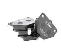 Bosch BP350 - Brake Pads Car Rear Axle - Bosch Quality - Reduced Noise and Dust - ECE-R90 Certified - Copper-Free - 1 Set of 4 Pads