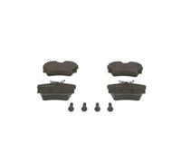 Bosch BP378 - Brake Pads Car Rear Axle - 1 Set of 4 Pads | Bosch Quality - Reduced Noise and Dust - ECE-R90 Certified - Copper-Free