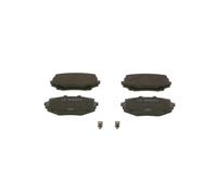 Bosch BP385 - Brake Pads Car Front Axle - Bosch Quality - Reduced Noise and Dust - ECE-R90 Certified - Copper-Free - 1 Set of 4 Pads