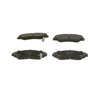 Bosch BP409 - Brake Pads Car Front Axle - Bosch Quality - Reduced Noise and Dust - ECE-R90 Certified - Copper-Free - 1 Set of 4 Pads