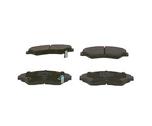 Bosch BP409 - Brake Pads Car Front Axle - Bosch Quality - Reduced Noise and Dust - ECE-R90 Certified - Copper-Free - 1 Set of 4 Pads