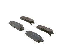 Bosch BP427 - Brake Pads Car Front Axle - Bosch Quality - Reduced Noise and Dust - ECE-R90 Certified - Copper-Free - 1 Set of 4 Pads