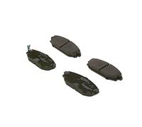 Bosch BP438 - Brake Pads Car Front Axle - Bosch Quality - Reduced Noise and Dust - ECE-R90 Certified - Copper-Free - 1 Set of 4 Pads