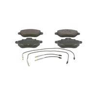 Bosch BP519 - Brake Pads Car Front Axle - Bosch Quality - Reduced Noise and Dust - ECE-R90 Certified - Copper-Free - 1 Set of 4 Pads