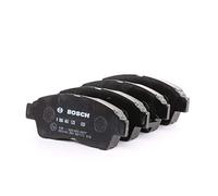 Bosch BP574 - Brake Pads Car Front Axle - Bosch Quality - Reduced Noise and Dust - ECE-R90 Certified - Copper-Free - 1 Set of 4 Pads