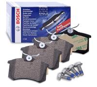 0986 461 769 Rear Brake Pad Set 4x Pads Not Fitted Wear Indicator Braking Bosch