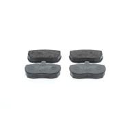 Bosch BP711 - Brake Pads Car Front Axle - Bosch Quality - Reduced Noise and Dust - ECE-R90 Certified - Copper-Free - 1 Set of 4 Pads