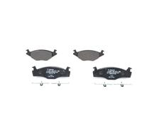 Bosch Brake Pads BP736 Front Axle - ECE-R90, Copper-Free, Reduced Noise & Dust - 1 Set (4 pads)