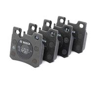 Bosch BP764 - Brake Pads Car Rear Axle - Bosch Quality - Reduced Noise and Dust - ECE-R90 Certified - Copper-Free - 1 Set of 4 Pads