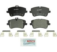 Bosch BP872 QuietCast Premium Semi-Metallic Disc Brake Pad Set For Select Mercedes-Benz C200, C230, C240, C280, C320, C350, CLK280, CLK320, CLK350, SLK280, SLK300; Front