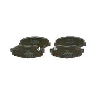 Bosch BP947 - Brake Pads Car Front Axle - Bosch Quality - Reduced Noise and Dust - ECE-R90 Certified - Copper-Free - 1 Set of 4 Pads