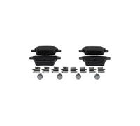 Bosch BP986 - Brake Pads Car Rear Axle - Bosch Quality - Reduced Noise and Dust - ECE-R90 Certified - Copper-Free - 1 Set of 4 Pads - With Accessories