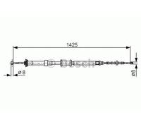 Bosch 1987482200 Brake Cable
