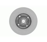 Bosch Rear Brake Discs Coated Solid 249mm Pair - 0986479275