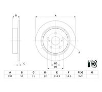 Bosch Brake Disc 0986479H27- Premium Engineering for Performance