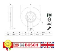 BOSCH Brake Discs For BMW 2 3 4 5 6 7 8 iX X3 X4 X5 34106880076 , 0986479F59