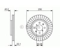 Front Brake Disc for Suzuki:SWIFT IV 4 55311-68L00