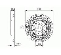 Bosch Brake Discs BD2181 – ECE-R90 Certified – Set of 2