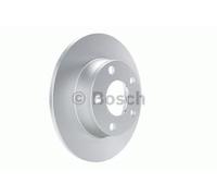 Bosch Brake Discs Pair Rear 255mm 68mm Solid 10mm 0986478480