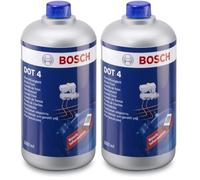 Bosch Brake Fluid DOT 4, 1 L (Pack of 2)