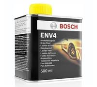 Bosch Brake Fluid ENV4, 0.5 L Compatible with DOT3, 4, and 4 HP/LV