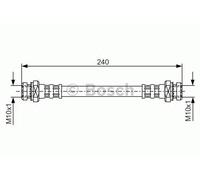 BOSCH BRAKE HOSE [1987476395]