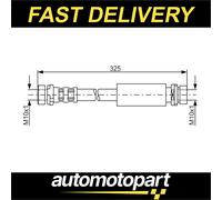 Bosch 1987476994 Brake Hose (BH636)