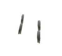 Bosch BP1043 - Brake Pads Car Front Axle - Bosch Quality - Reduced Noise and Dust - ECE-R90 Certified - Copper-Free - 1 Set of 4 Pads