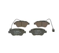 BOSCH Brake Pad Set 0986495378 53,5x122,9x17 mm Low Metal With Anti-Squeal Shim