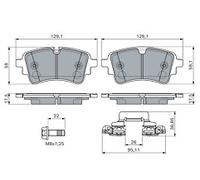 BOSCH 0 986 460 174 Brake pad set