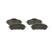 0986 494 714 Front Brake Pad Set 4x Pads Not Fitted Wear Indicator Braking Bosch