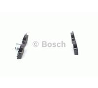 Bosch Brake Pad Set Front Low-Metallic 108.2mm Anti-Squeak Plate 0986424695