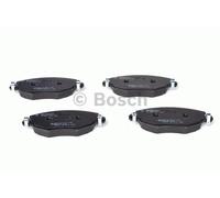 Bosch BP297 - Brake Pads Car Front Axle - Bosch Quality - Reduced Noise and Dust - ECE-R90 Certified - Copper-Free - 1 Set of 4 Pads - With Accessories