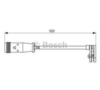 Bosch Brake Pad Sensor