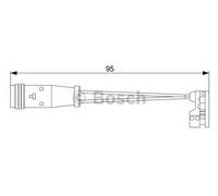 Bosch AP807 Wear Sensor - 1 Piece