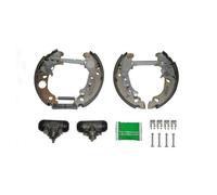 Bosch Brake Shoe Set Axle Kit fits Fiat Panda 2003 on 1.1 1.2 1.3