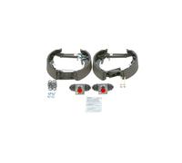 Bosch Brake Shoe Set Axle Kit fits Vauxhall Corsa 2000-2007
