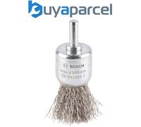 Bosch Brushing PRO Stainless Steel clean End Brush Straight Shank 25 x 0.3mm