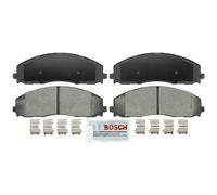 BOSCH BSD1680 Severe Duty Semi-Metallic Disc Brake Pad Set - Compatible with Select Ford F-250 Super Duty F-350 Super Duty F-450 Super Duty; FRONT