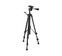 Bosch Professional 0601096B00 Tripod for Lasers and Levels BT 150 (Height: 55 - 157 cm, Thread: 1/4"), Blue, 10.8 cm*58.8 cm*11.6 cm