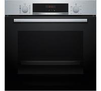 Bosch HQA574BS3B Series 4 Pyrolytic Single Oven - Stainless Steel - A Rated