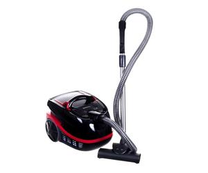 Bosch BWD421POW 6944345 Cylinder Vacuum, Black/Red, 2100 W, 1 Litre, 44 Decibels