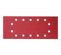 2608605342 Sander Sheets for Wood, Clamped, 14 Hole, 115mm x 280mm, P60 Grit, Blue, Pack of 10
