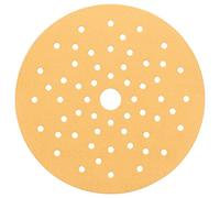 Bosch C470 Pack of 5 Sanding Discs -150 x 150 mm - Part No. 2608608X81, Beige, 2608608X84