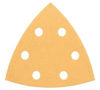 Bosch C470 Punched Quick Fit Delta Sanding Sheets for Paint and Wood 93mm x 93mm 60g Pack of 5