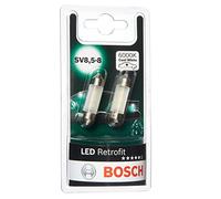 Bosch -C5W (- 239) LED Retrofit Car Light Bulbs - 12 V 1 W SV8,5-8 35 mm - 2 Bulbs
