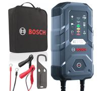 Bosch C70 Battery Charger, 10 Amps with Trickle Function - For 12V/24V Lead-acid, EFB, GEL, AGM and SLI Batteries, Comes with a UK Style Plug