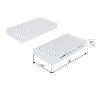 BOSCH 1987432220 Cabin Pollen Air Filter Fits Honda Civic CR-V FR-V Stream