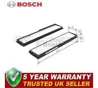 Bosch Cabin Filter Fits Mercedes E-Class 1993-1998 Saloon 1984-1993